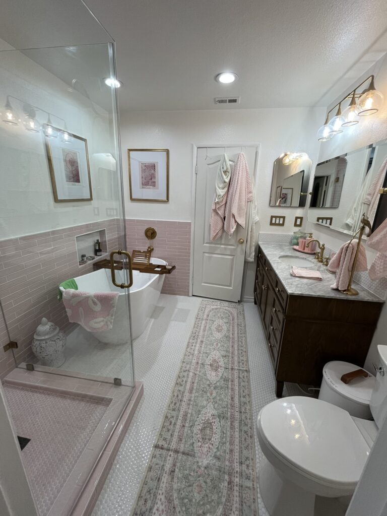 Rustic Bathroom Remodel - Rhinehart