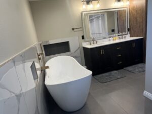 Tom- 3 bathroom remodel