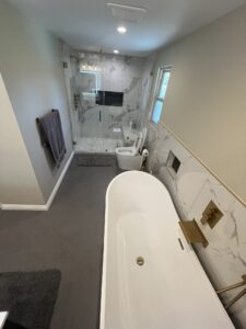 Tom- 3 bathroom remodel