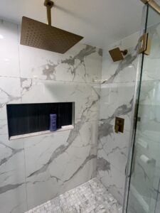 Tom- 3 bathroom remodel