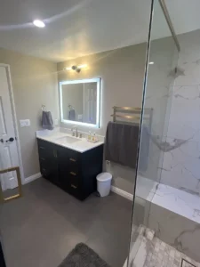 Tom- 3 bathroom remodel