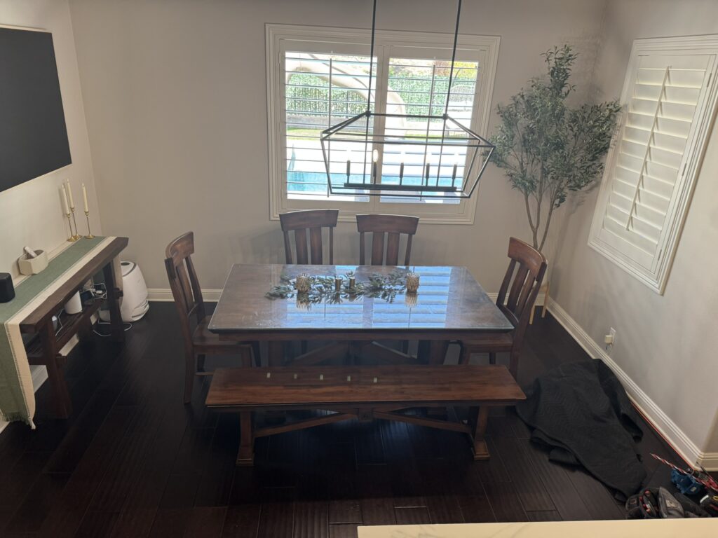 Custom Bench Yorba Linda