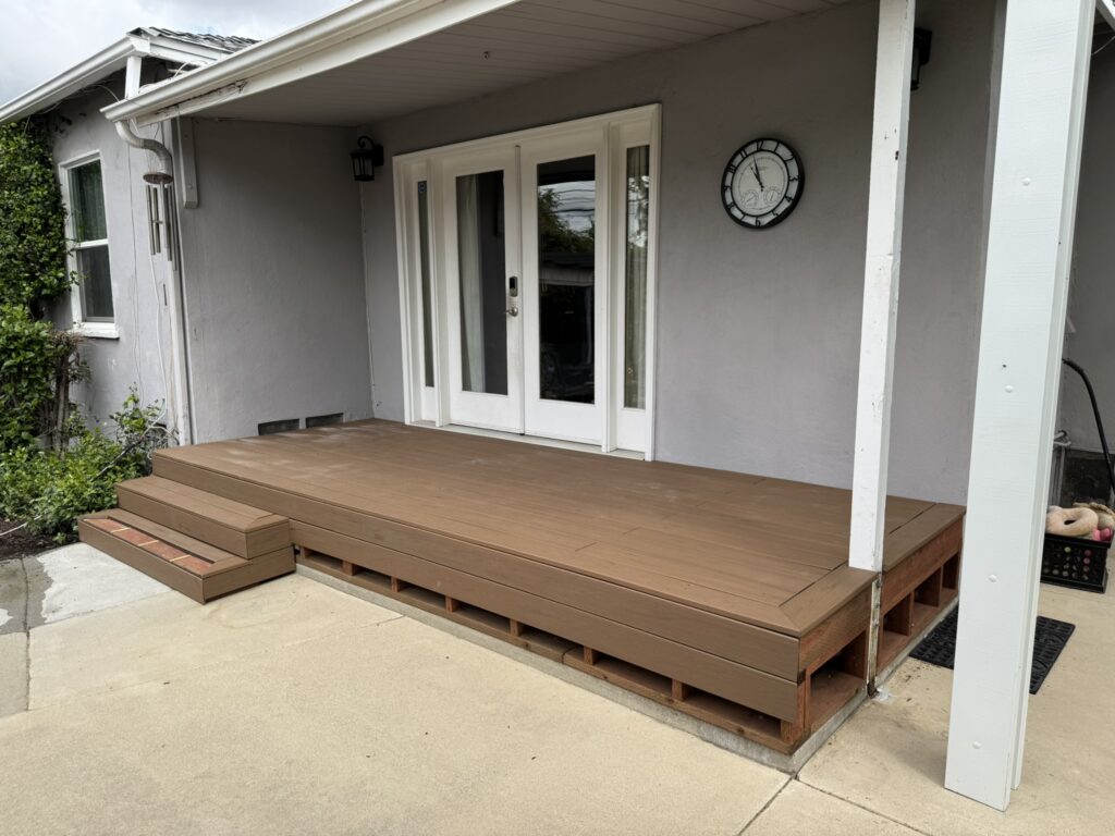 Deck and Wall